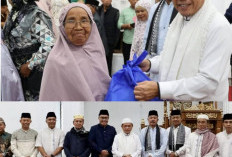 Gubernur Al Haris dan Bupati Monadi Serahkan Bantuan untuk Warga di Safari Ramadan Desa Lempur