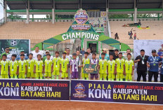 SSB JTS Kota Jambi Back to Back Juara Jambi Junior League Piala KONI Batang Hari 2026