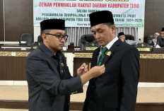 Sipenpri resmi jadi Anggota DPRD Tebo Gantikan Darul Khutni