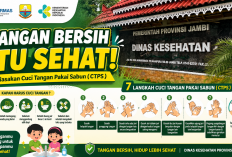 Dinkes Jambi Imbau Masyarakat Terapkan Cuci Tangan Pakai Sabun untuk Cegah Penyakit