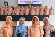 Resmi Dilantik, Ny. Harmalis Zainal Nahkodai Dharma Wanita Persatuan Kabupaten Kerinci Masa Bakti 2024–2029