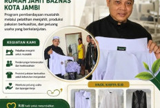 BAZNAS Kota Jambi Luncurkan Rumah Jahit BAZNAS, Wujudkan Mustahik Mandiri Melalui Keterampilan dan Wirausaha