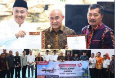 Tiga Daerah Sepakat Dukung Penerbangan Batik Air, Bupati Monadi Teken Komitmen Penguatan Konektivitas Udara