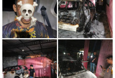 Tim GUNJO Sat Reskrim Polres Bungo Ungkap Kasus Pembakaran Mobil di Perumahan Sidipaman