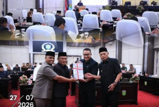 Rapat Paripurna, Walikota Sampaikan Rancangan KUA-PPAS APBD Tahun Anggaran 2027