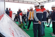 Hutama Karya Bersama ATI Tinjau Kesiapan Layanan Jalur Tol Fungsional Palembang-Betung Seksi 1-2