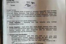Diduga Gunakan Jalan Desa Tanpa Izin, Warga Semambu Laporkan PT Tebo Alam Lestari ke Polisi