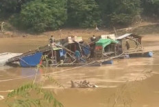 Dompeng PETI Beroperasi di Tengah Kota Sarolangun, Warga Minta Aparat Bertindak