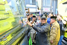 Lepas Masyarakat Mudik Gratis, Wali Kota Jambi Ajak Pemudik Jaga Keamanan Selama Perjalanan