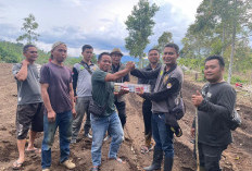 BKSDA Verifikasi Jejak Beruang di Desa Sanggaran Agung, Warga Diberi Edukasi