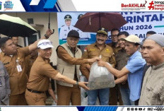Wawako Azhar Hamzah Hadiri Penyaluran Bantuan Benih Ikan di Sungai Penuh