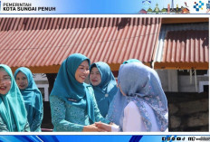 Ketua TP-PKK Kota Sungai Penuh Tinjau Kesiapan Desa Pondok Agung Hadapi Lomba PKK Tingkat Provinsi