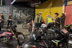 Razia KRYD Polresta Jambi, Puluhan Motor Knalpot Brong Terjaring