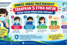 Dinkes Imbau Masyarakat Terapkan 5 Etika Batuk Untuk Cegah Penularan Penyakit  