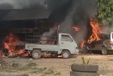 Kebakaran di Desa Rantau Api Hanguskan Rumah dan Dua Mobil