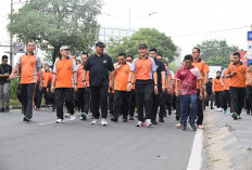 Menuju Hari Bhayangkara Ke-80, Polda Jambi Gelar Olahraga Bersama TNI - Polri dan Masyarakat