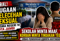 Dugaan Pelecehan Seksual di SMA Negeri 10 Kota Jambi, Korban Minta Penanganan Tegas