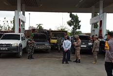 Kapos Pelayanan Idul Fitri Tebo Pantau Penyaluran BBM di SPBU KM 2