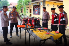 Cek Kesiapan Hadapi El Nino, Polres Tanjab Timur Pastikan Peralatan dan Personel Siaga Karhutla