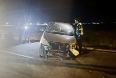 Mobil dinas pemkot sungai penuh alami kecelakaan tunggal?